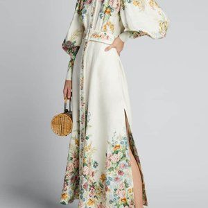 Zimmermann Wavelength Bell Sleeve Midi 